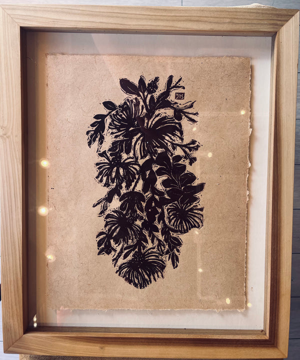 Framed Ohia Lehua Print