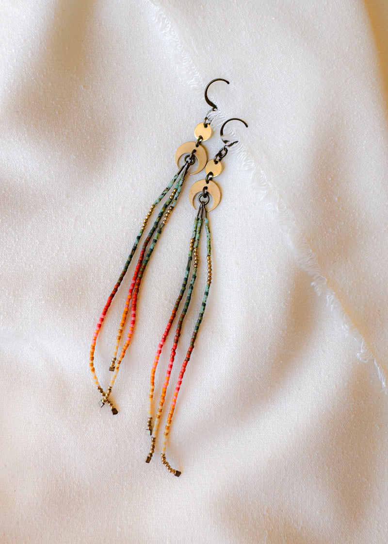 Sunset Night Earrings