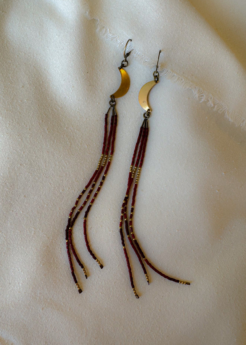 Scarlett Begonia River Earrings