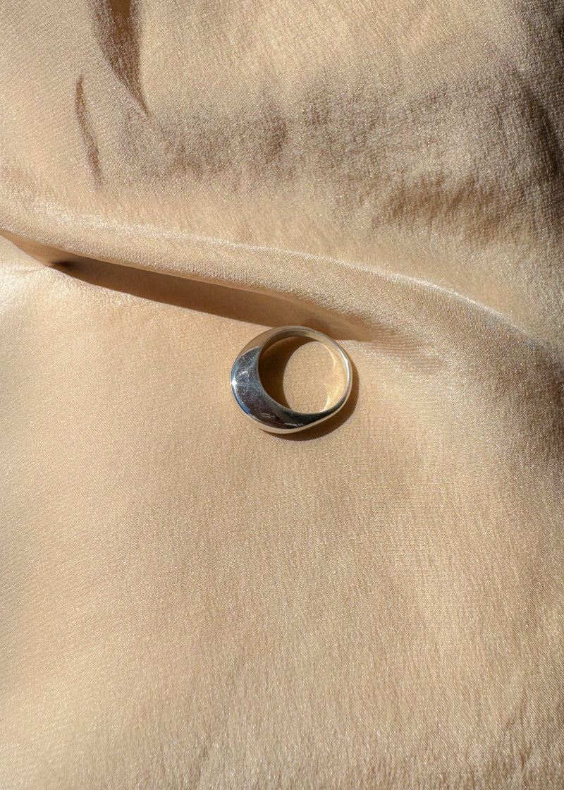 Earth Ring in Brass or Silver