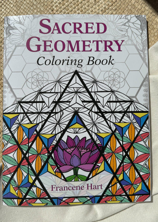 Sacred Geometry Coloring Book by Francene Hart