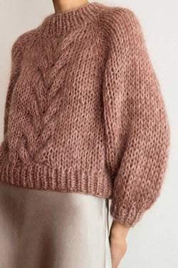 The Chunky Braid Sweater