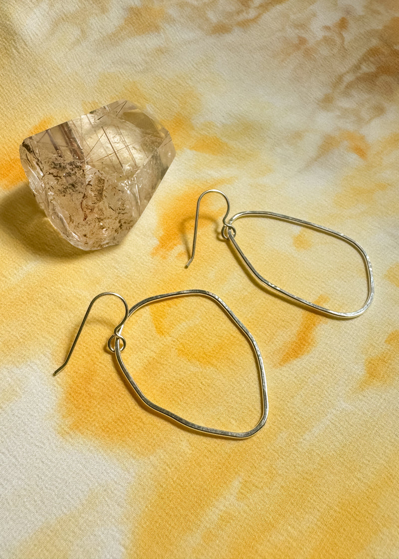 Organic Hoop Earring