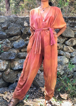 Waywacha Jumpsuit Peach