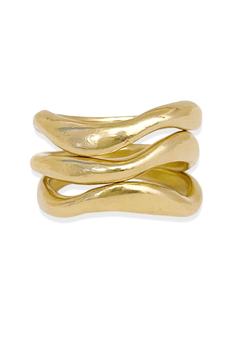 Aria Ring Trio Bronze