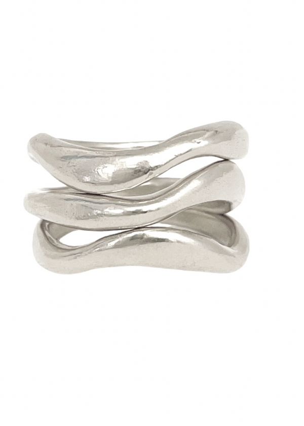 Aria Ring Trio Silver