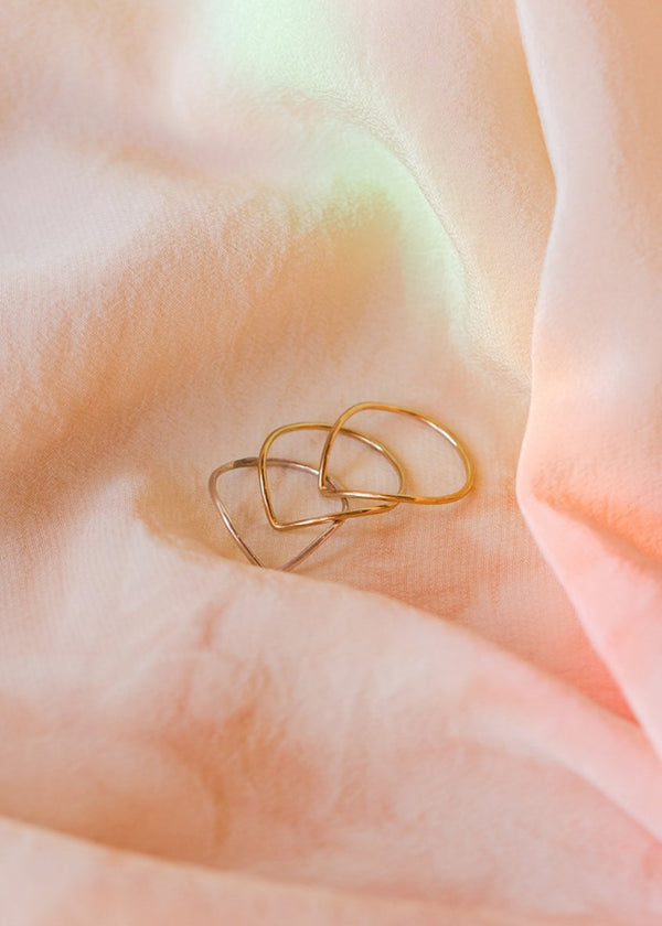 Naked Arc Stacking Ring