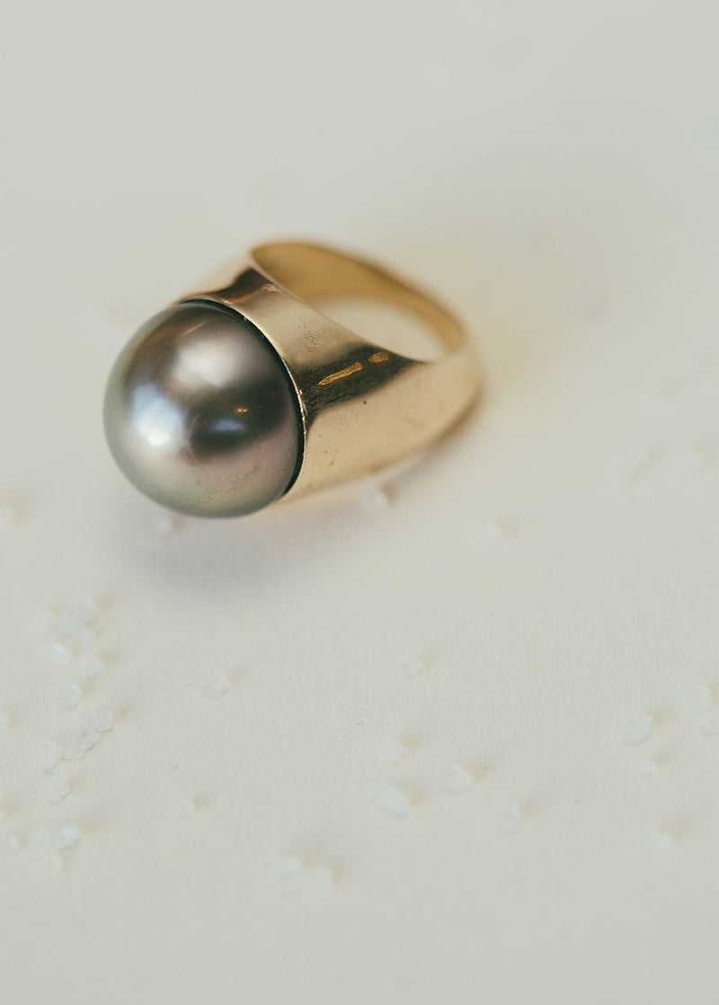 Tahitian Pearl Ring 14kt