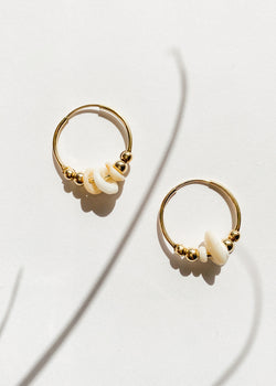 Puka Hoops - Gold Filled